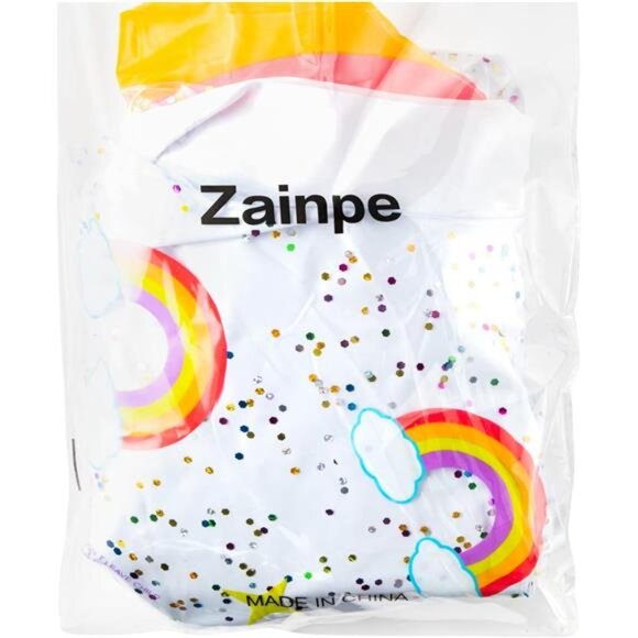 Unicorn Inflatable Pool Float with Glitters Inflation Swimming Ring Pool - Picture 7 of 7